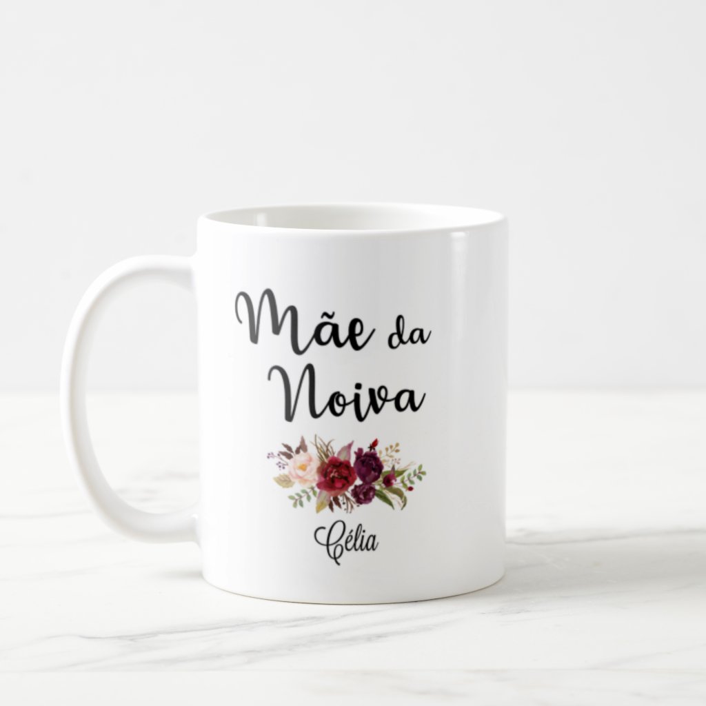 Kit 2 Canecas Personalizadas Casamento Mães dos Noivos