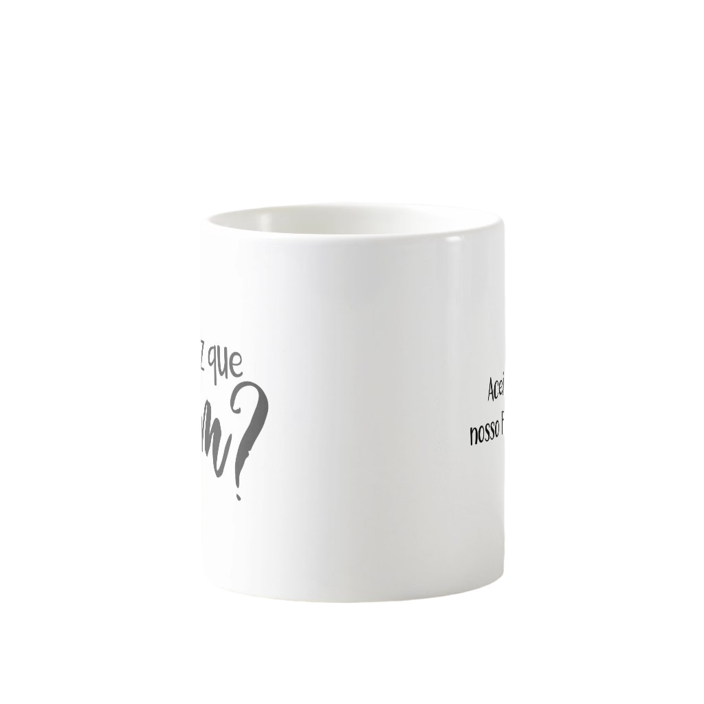 Caneca Convite De Casamento Aceita Ser Nossa Madrinha