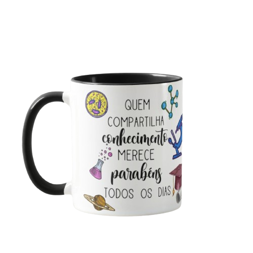 Caneca de Presente Dia dos Professores Professor de Ciências