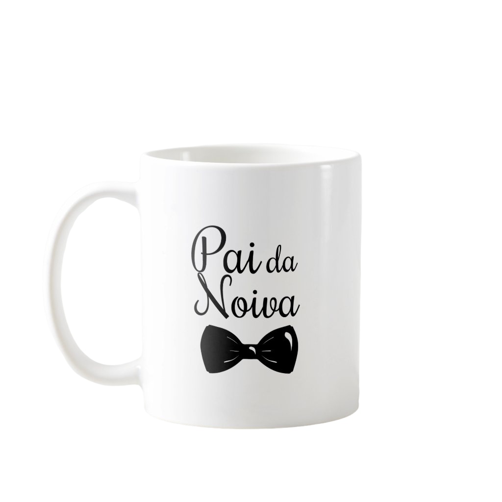 Caneca Personalizada Pai Da Noiva Lembrança De Casamento