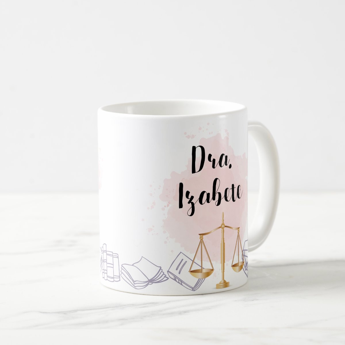 Caneca Personalizada Melhor Advogada do Mundo