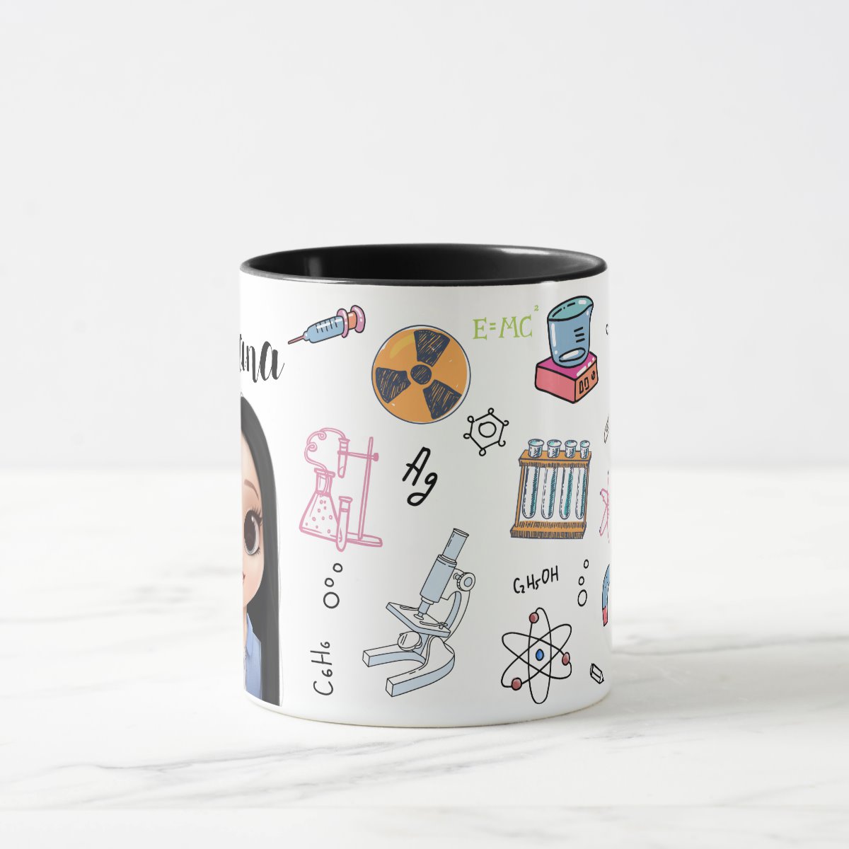 Caneca Profissão Engenharia Química Presente Engenheiros