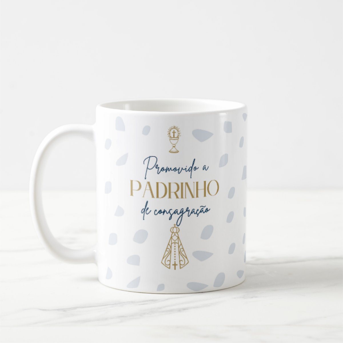 Caneca Personalizada Padrinho de Consagração Agradecimento
