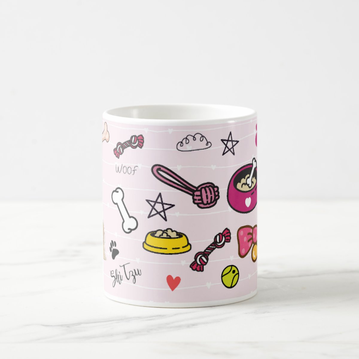 Caneca Pet Presente Apaixonados Por Cachorros Shi Tzu
