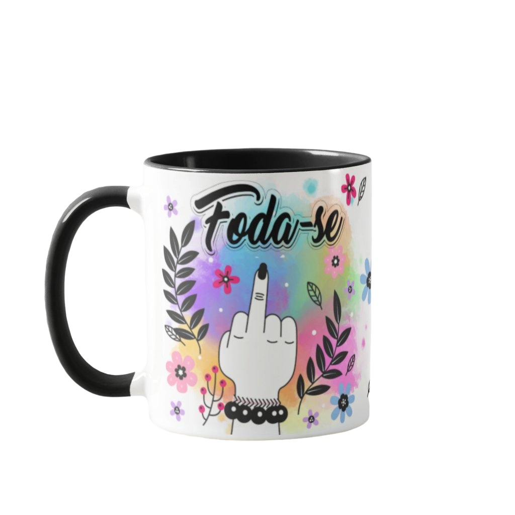 Caneca Foda-se Xícara Frases Divertidas Presente Mulher