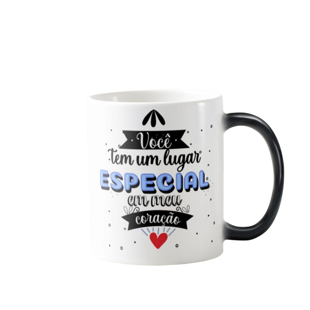 Caneca Cerâmica Mágica Presente Criativo Especial Amizade