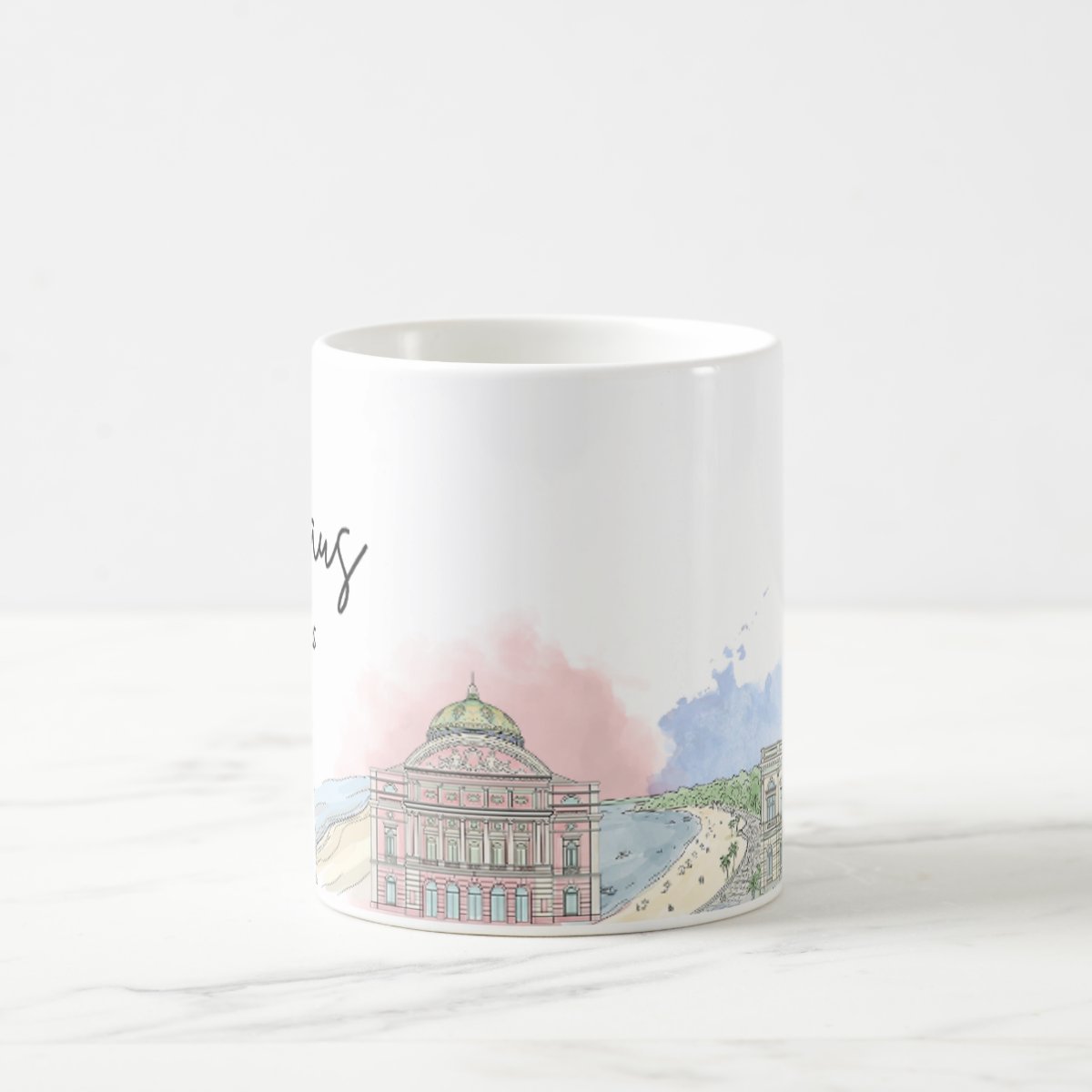 Caneca Personalizada Amazonas Lembrança Cidade Manaus