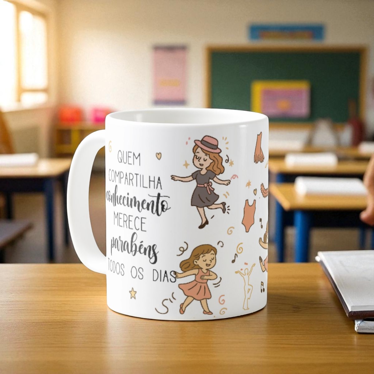 Caneca Personalizada Professores de Jazz Presente Especial
