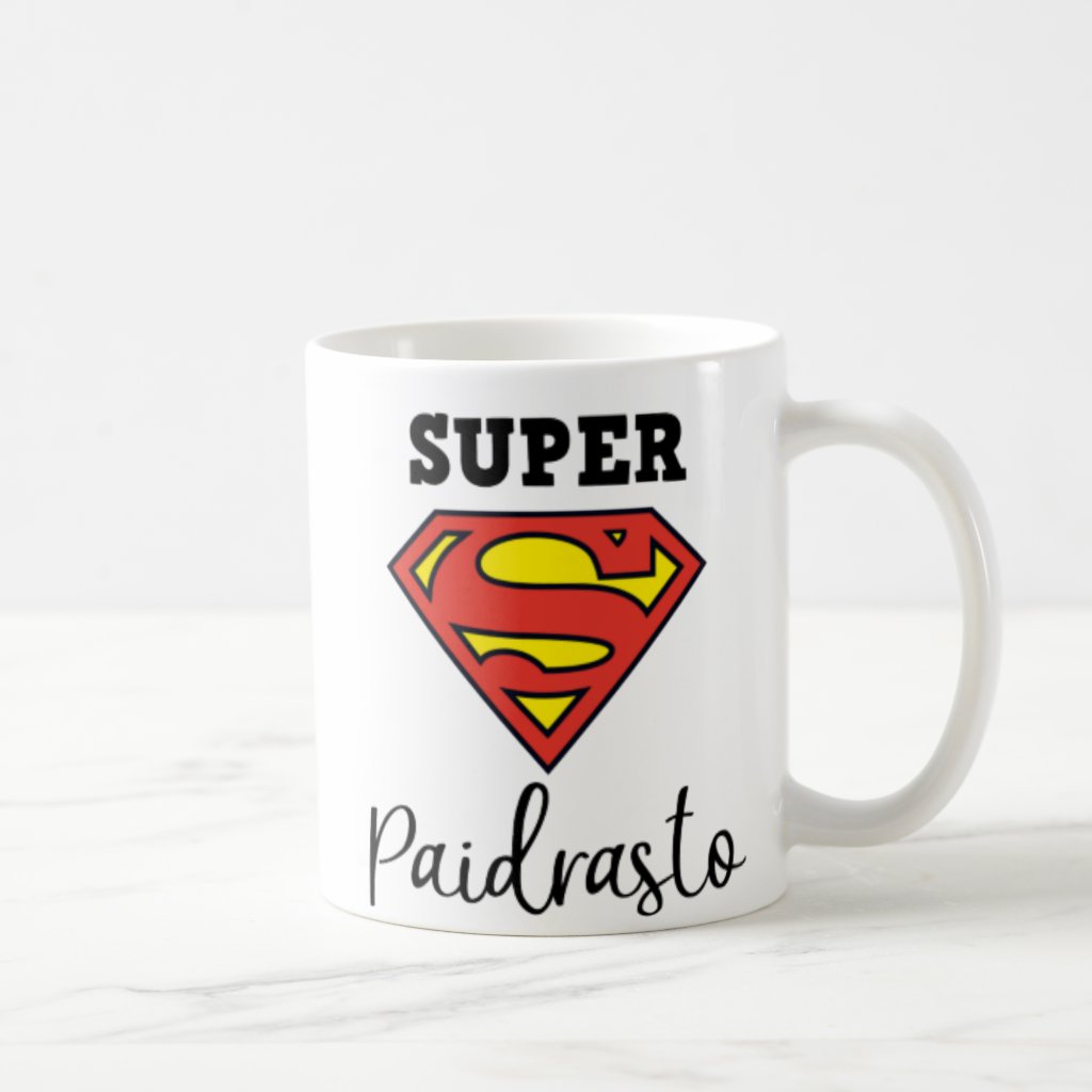Caneca Padrasto Dia dos Pais Presente para Super Paidrasto