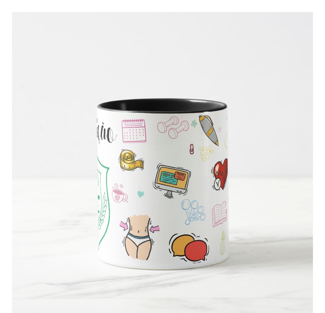 Caneca Personalizada Presente Nutrição Nutricionista