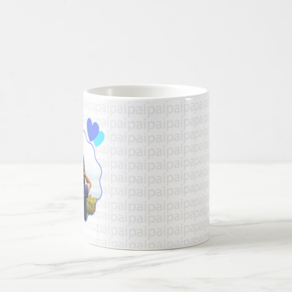 Caneca Presente Personalizado Com Foto Para Dias Dos Pais