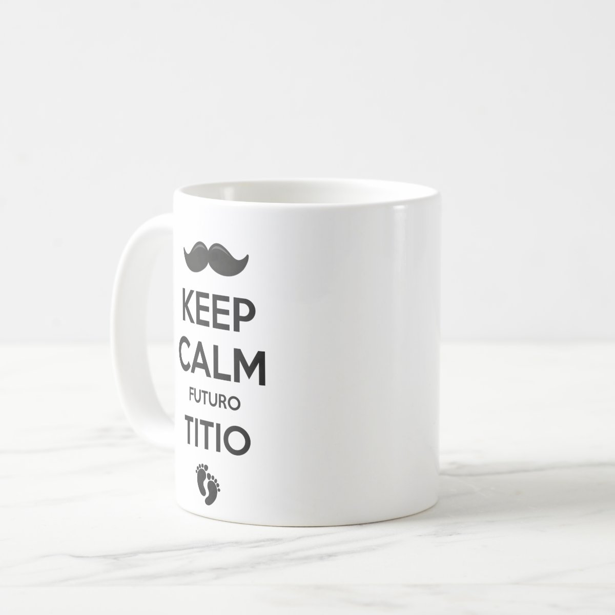 Caneca Gravidez Presente Tio Anúncio Familia Vou Ser Titio