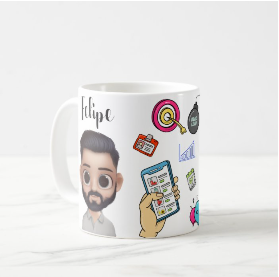 Caneca Personalizada Melhor Vendedor do Mundo
