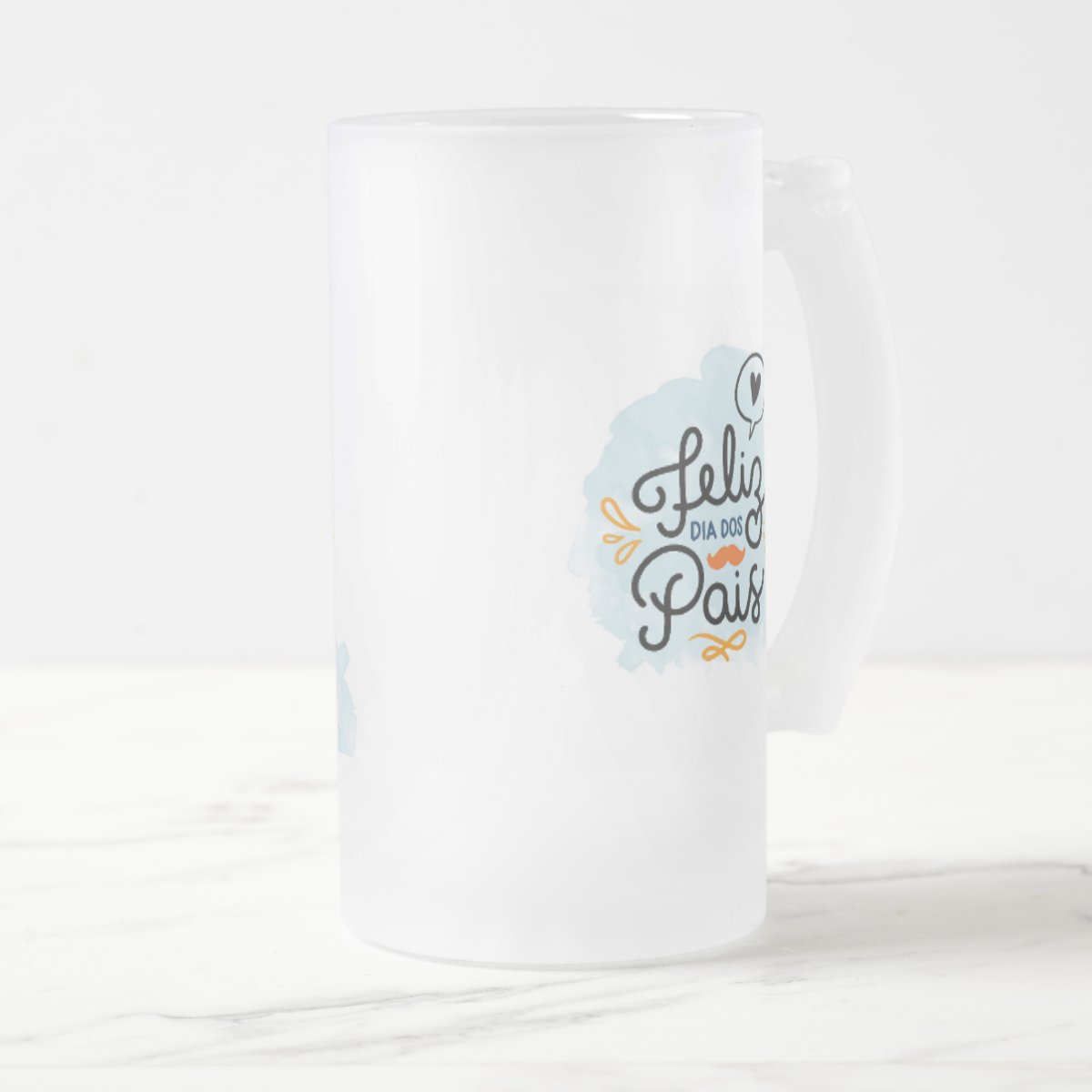 Copo de Cerveja Personalizado Primeiro Dia dos Pais Como Pai