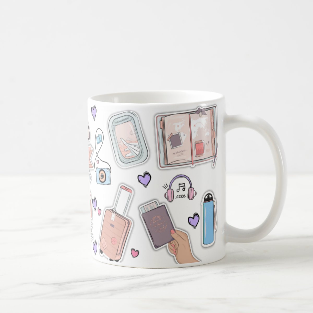 Caneca Presente Guia Turístico Personalizada Viagem Turismo