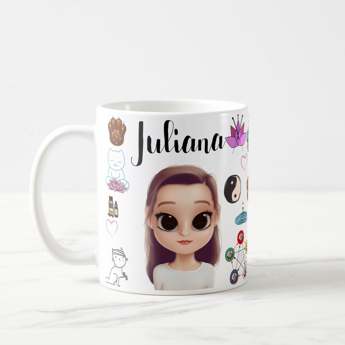 Caneca Personalizada Acupuntura Presente Acupunturista - Profissões (Médico(a))