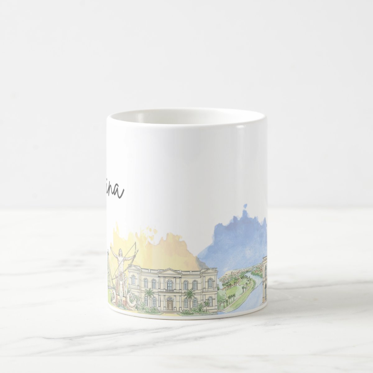 Caneca Personalizada Piauí Lembrança Cidade Teresina