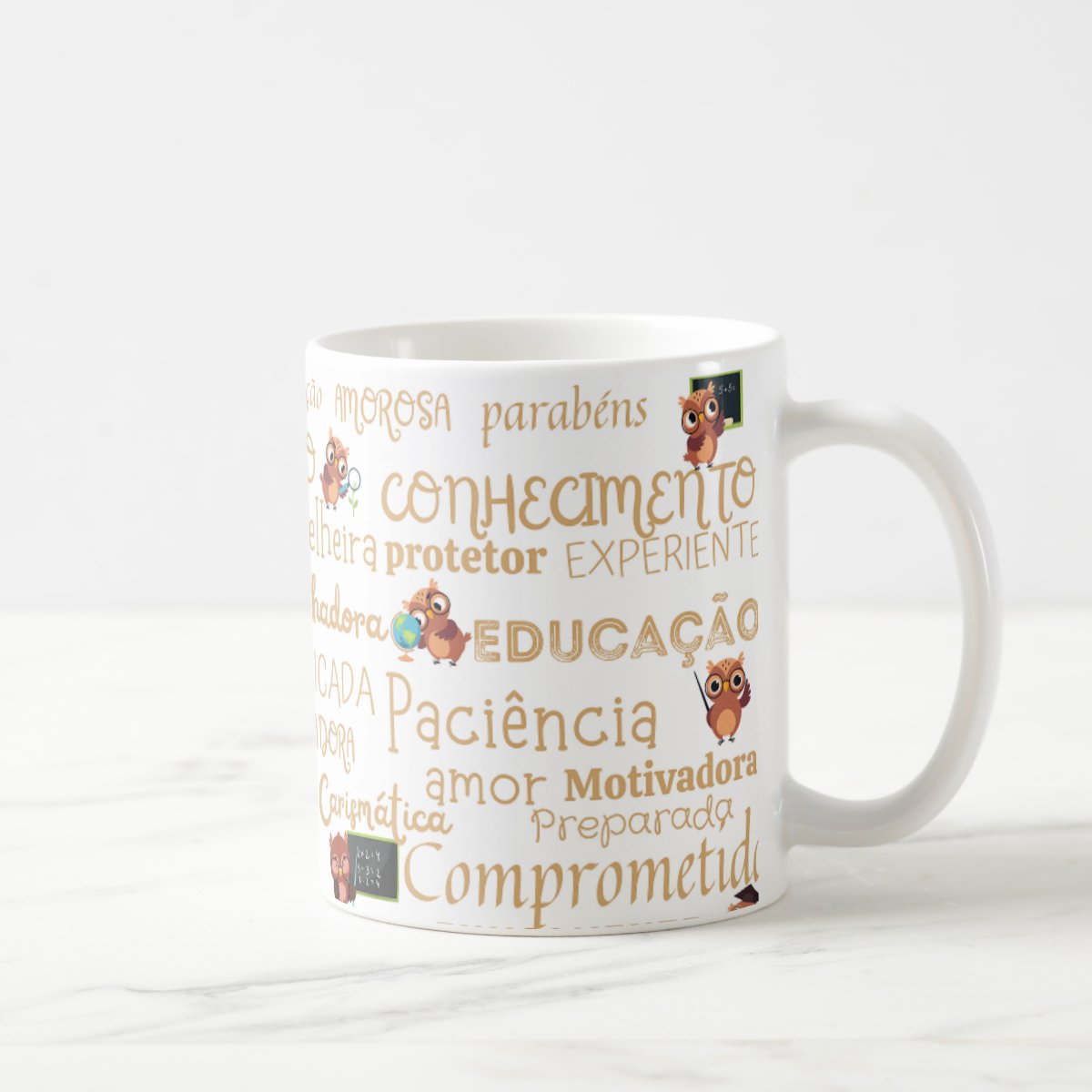 Caneca Professora Presente Especial Dia dos Professores