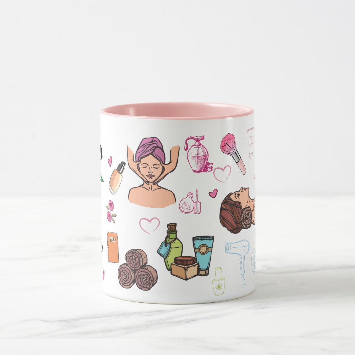 Caneca Personalizada Estética Profissão Esteticista
