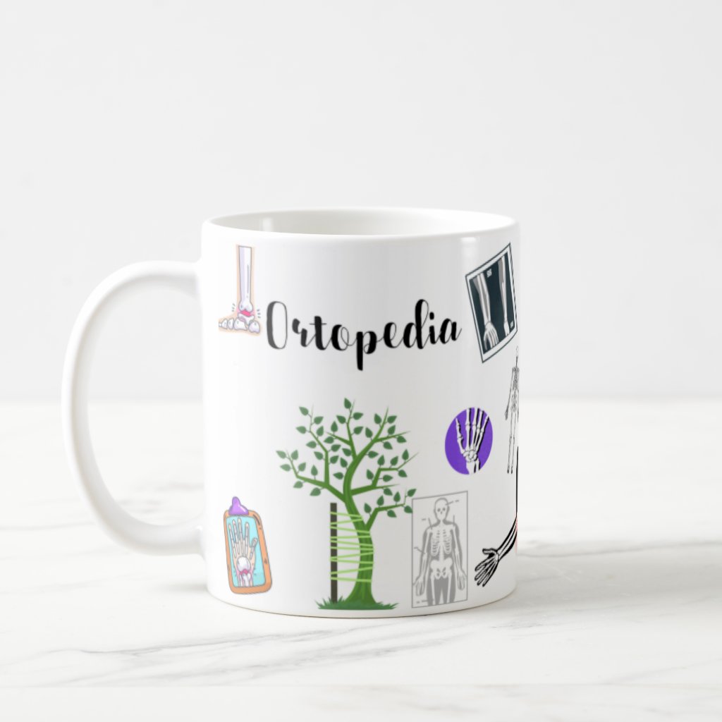 Caneca Personalizada Presente Para Profissional Ortopedista - Profissões (Médico(a))