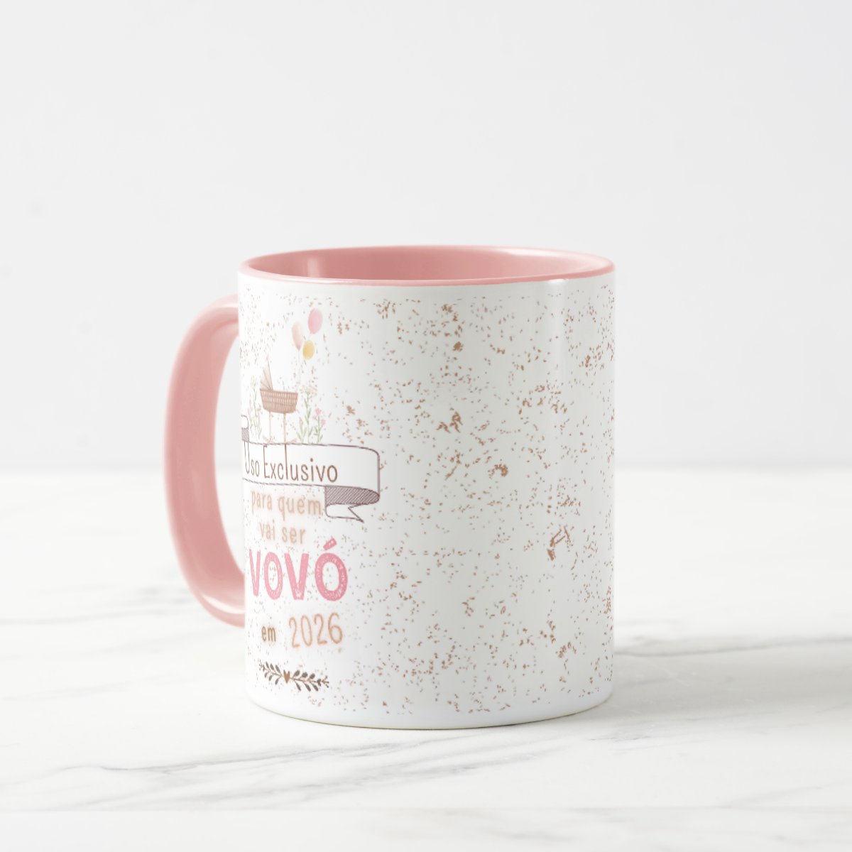 Caneca Presente Especial Revelação Quem Vai Ser Avó 