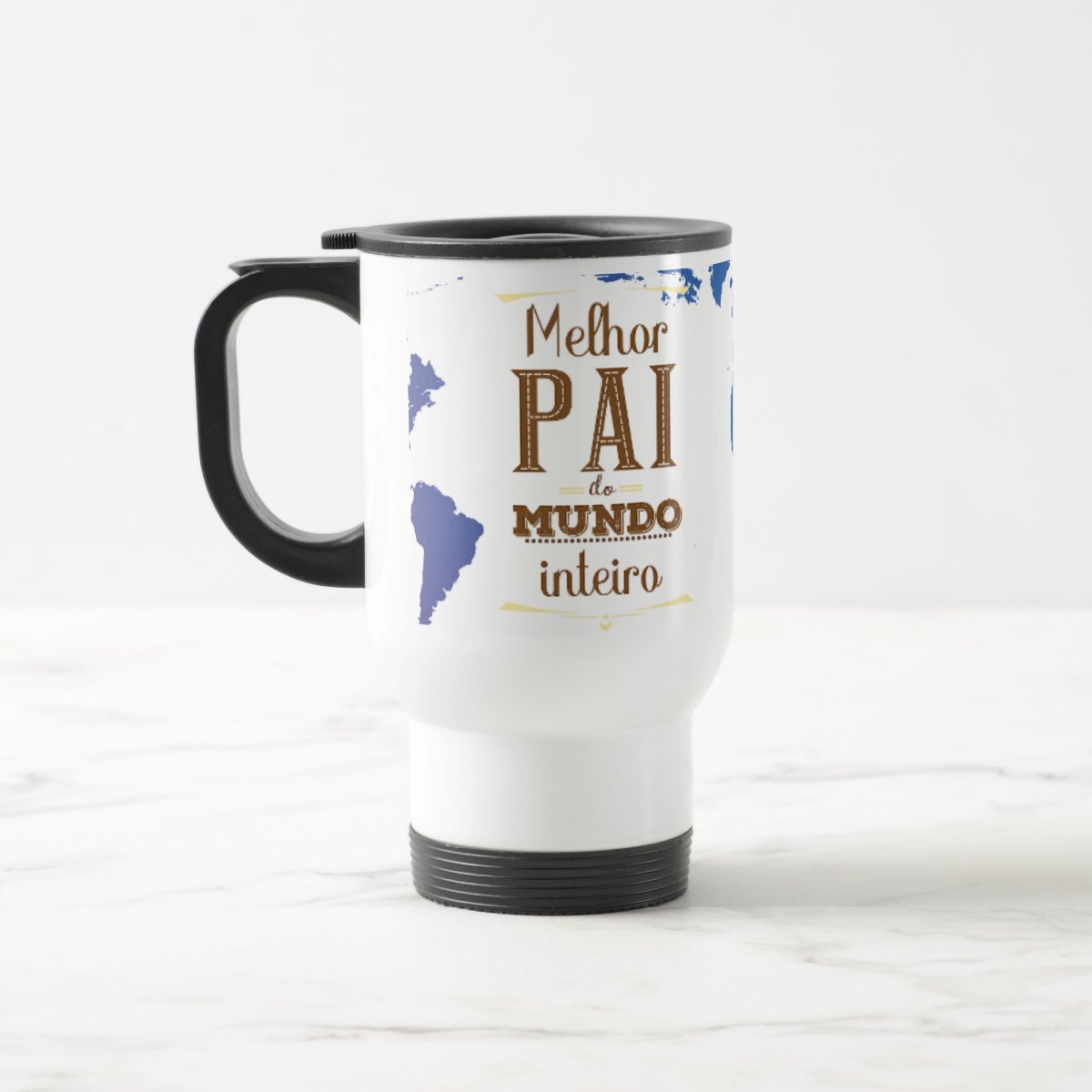 Copo Térmico Presente Especial Familia Melhor Pai Mundo