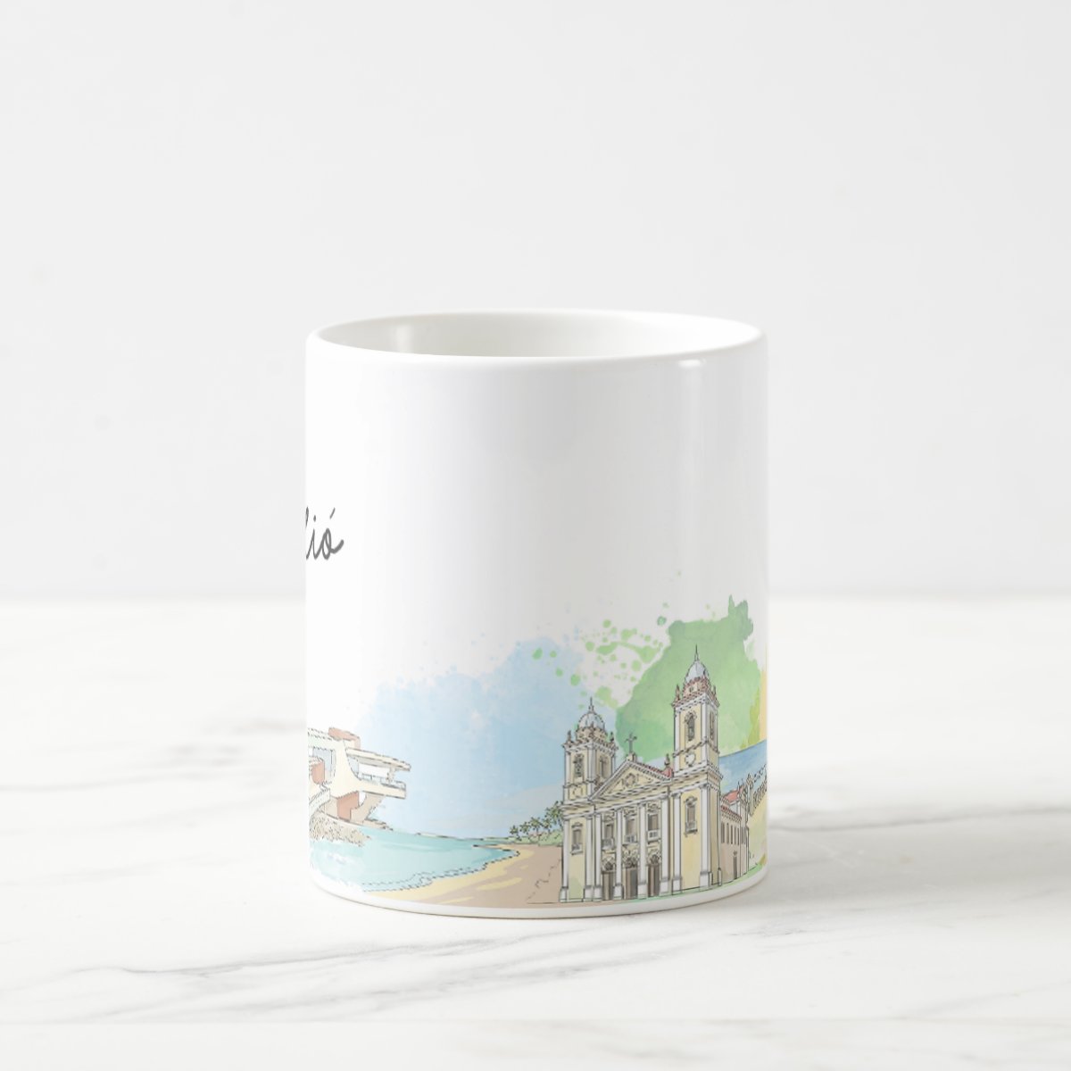 Caneca Personalizada Alagoas Lembramça Cidade Maceió