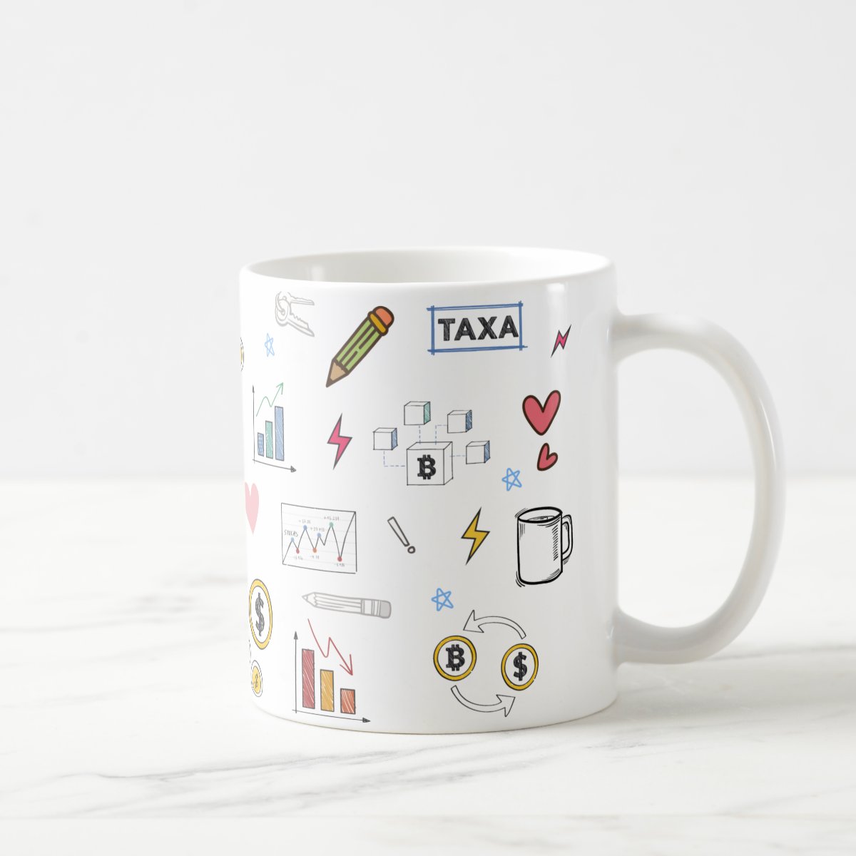 Caneca Personalizada Financeiro Presente Contas a Pagar