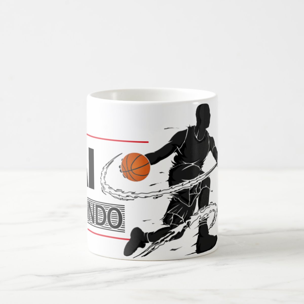 Caneca Personalizada Melhor Pai Do Mundo Basquete