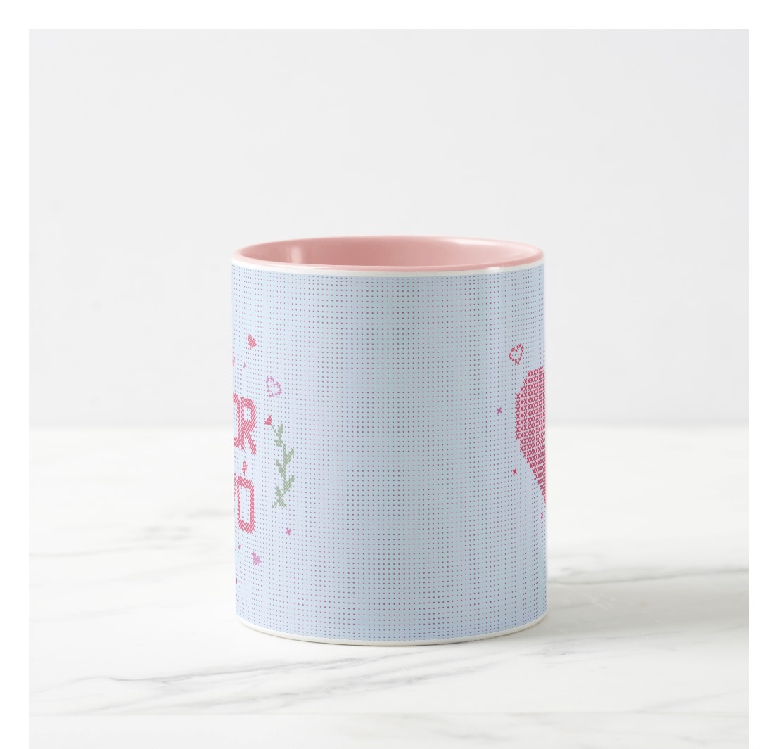 Caneca Present Avó Amor de Vó Bordado