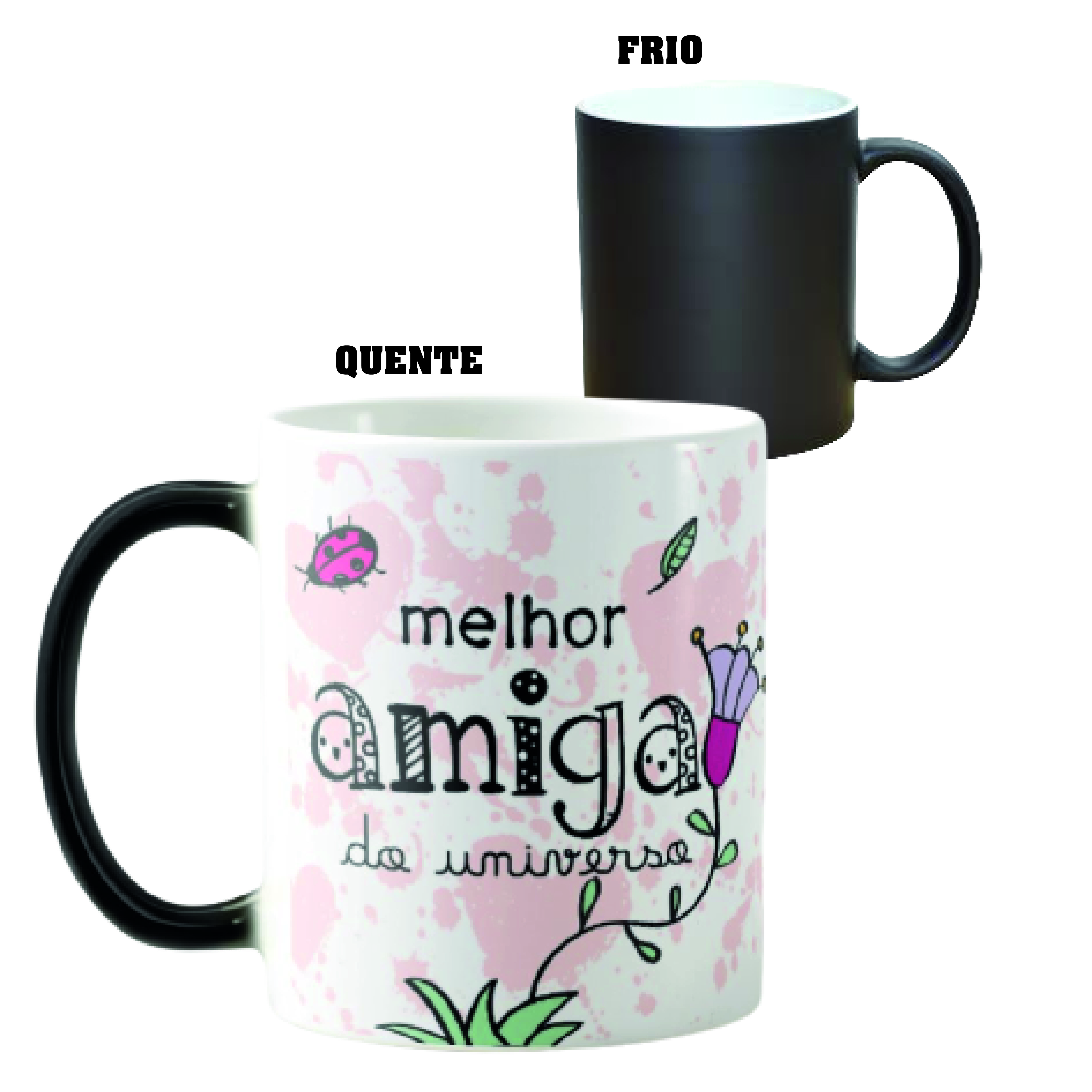 Caneca Mágica Presente Feminino Criativo para Melhor Amiga - Outros (Amigo(a))
