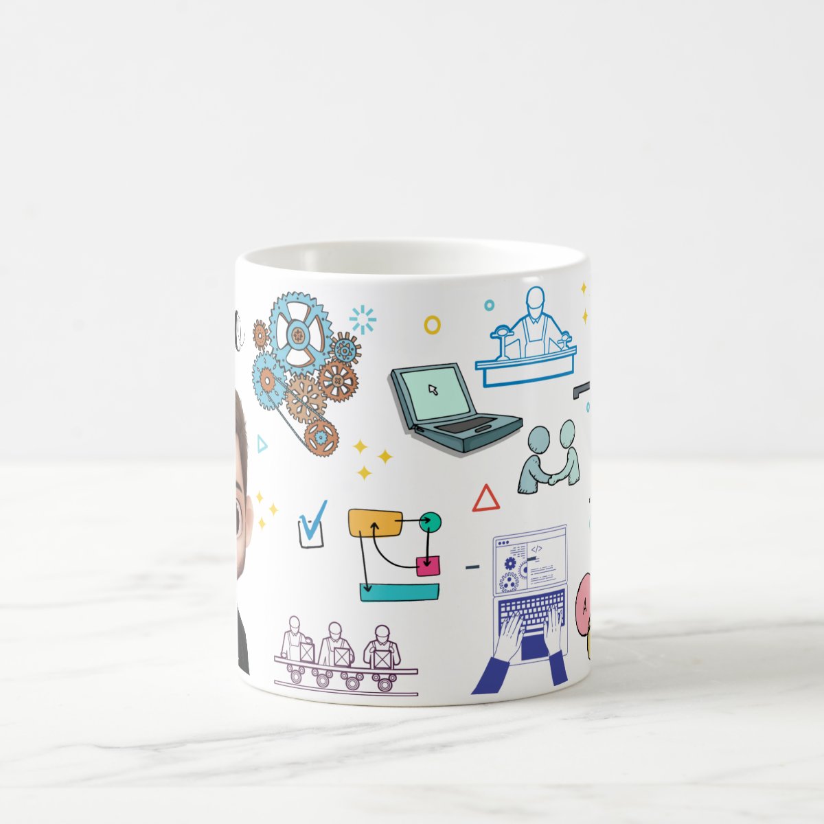 Caneca Personalizada Profissão Engenharia de Produção