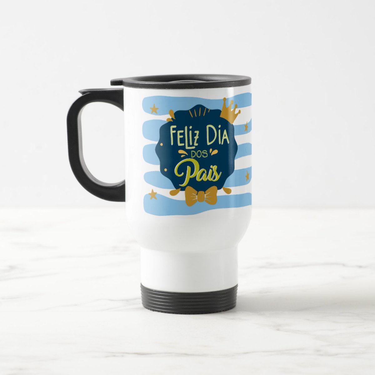 Copo Térmico Personalizado Presente Pai Avô Escola Família