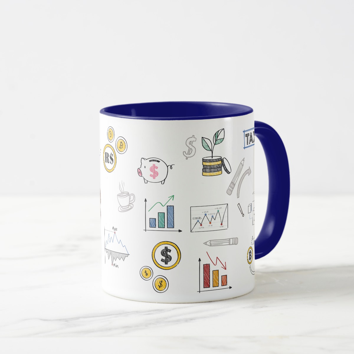 Caneca Profissão Contabilidade Presente Criativo Contador