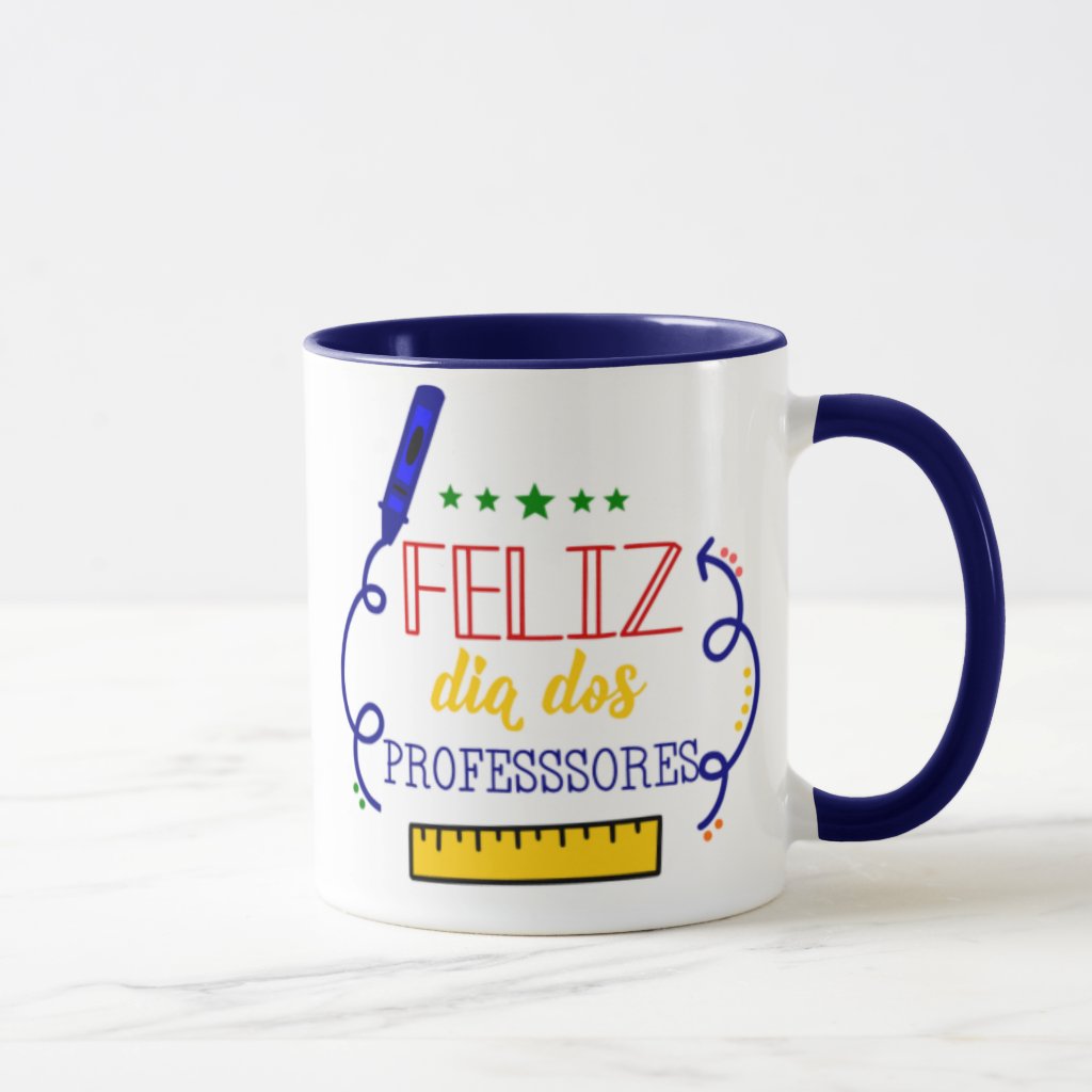 Caneca Presente Para Professor Feliz Dia Dos Professores