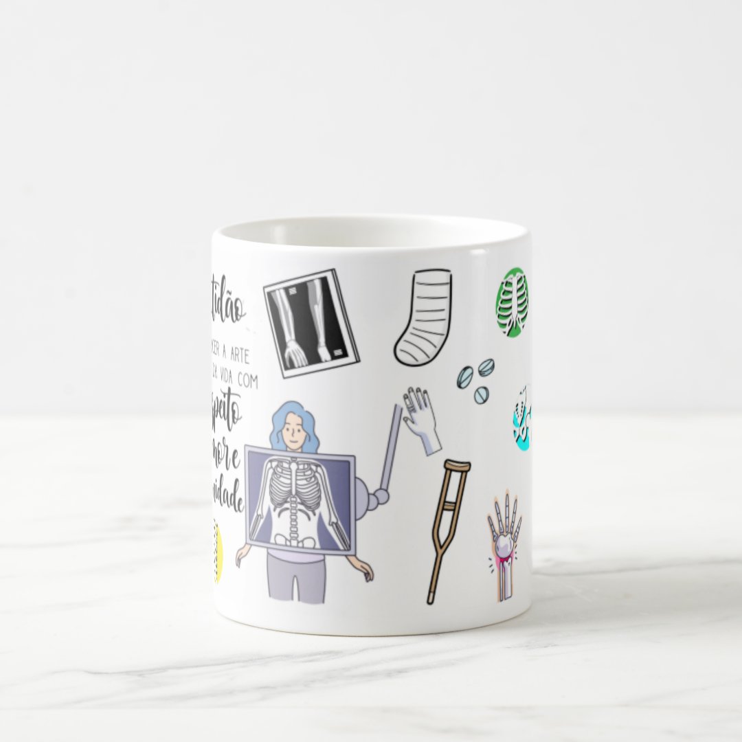 Caneca Personalizada Presente Formatura Medicina Ortopedista