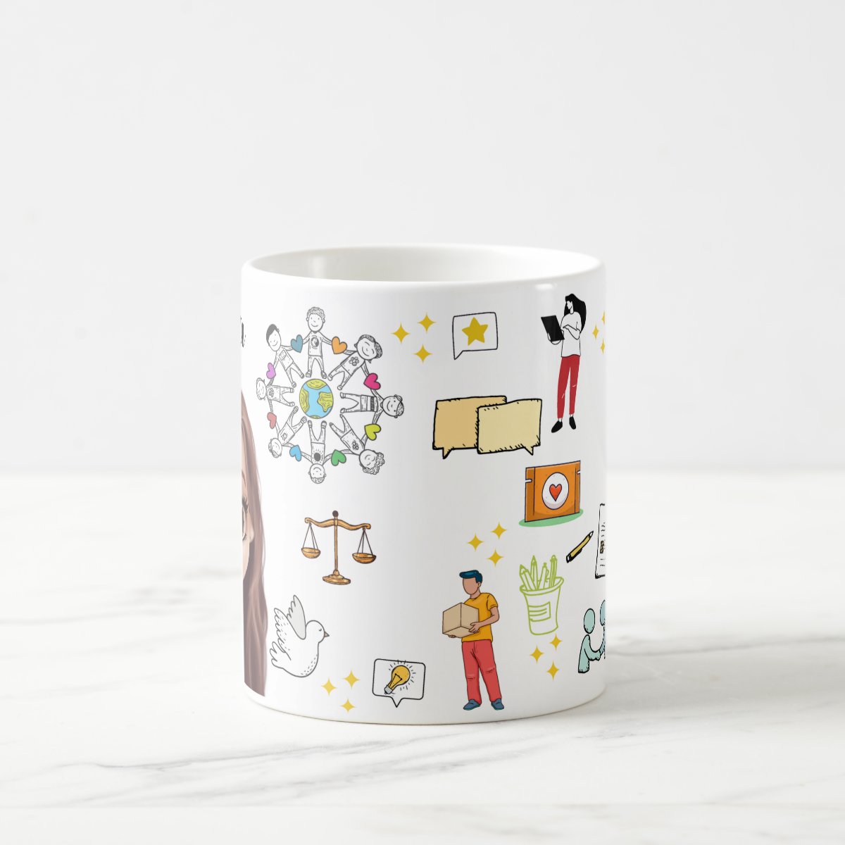 Caneca Personalizada Presente Profissão Assistente Social