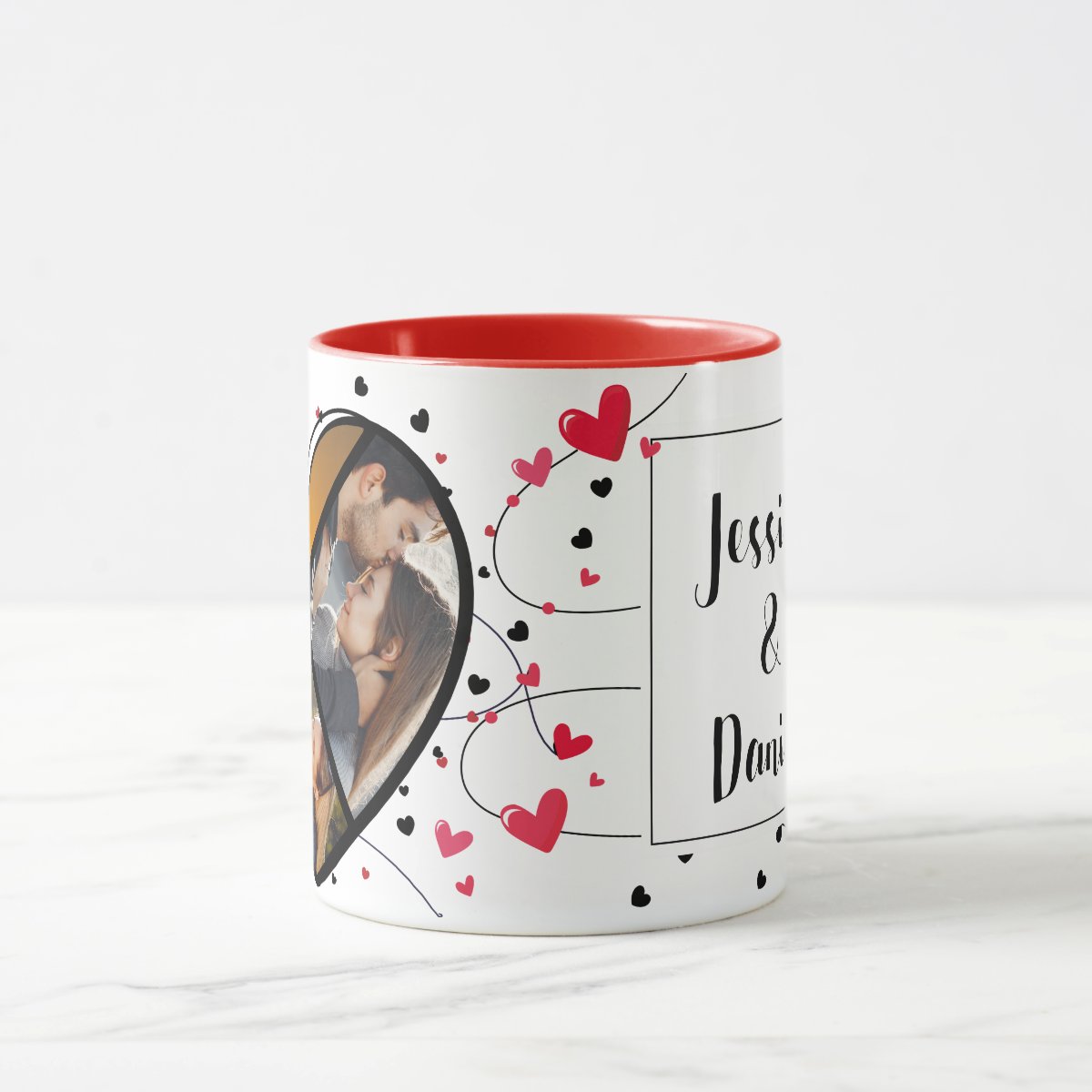 Caneca Personalizada Com Foto Para Casal - Dia Dos Namorados