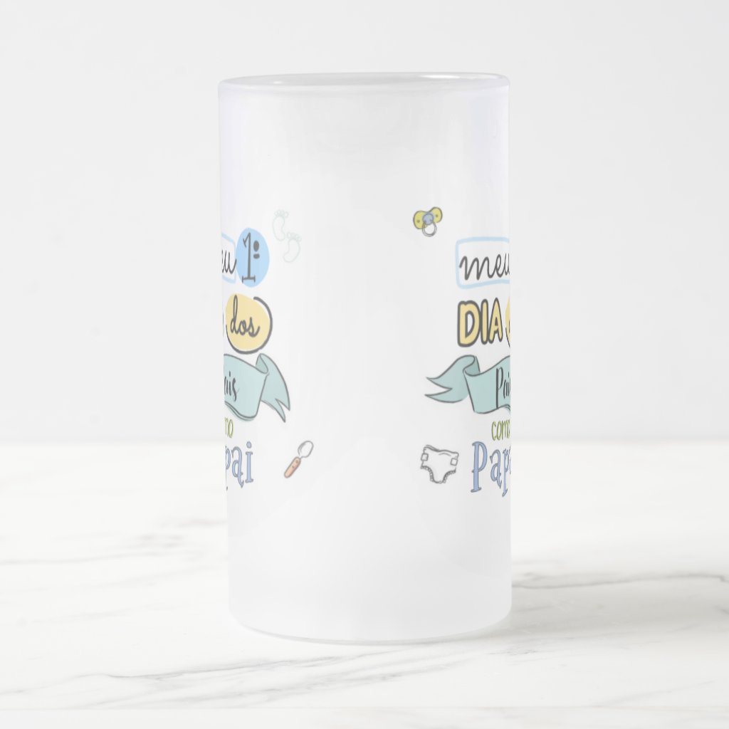 Copo De Cerveja Personalizado Com Frase - Dia Dos Pais
