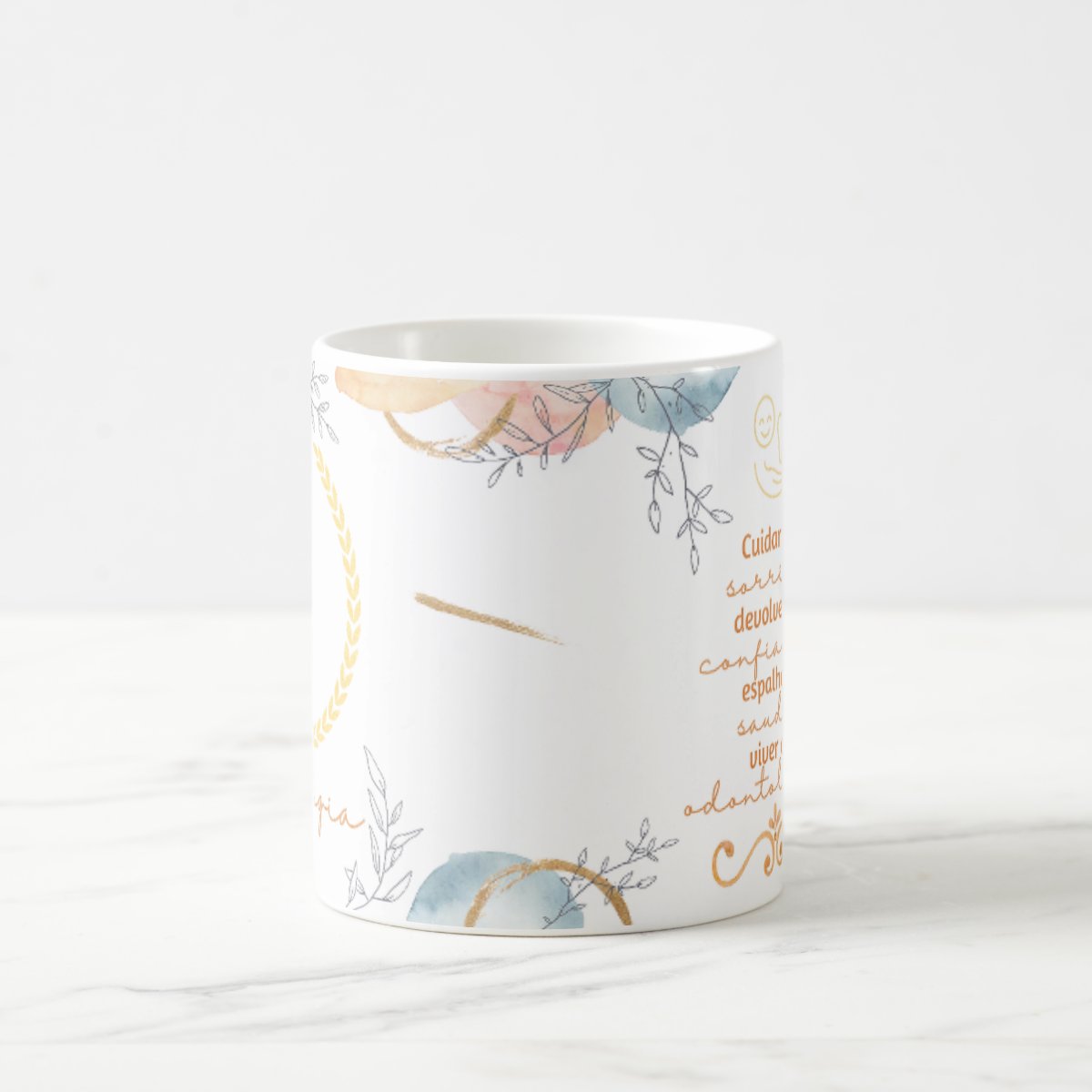 Caneca Profissão Presente Odontologia Dia da Dentista