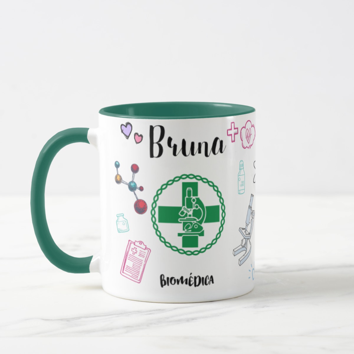 Caneca Biomedicina Perfeita Presentear Biomédicos