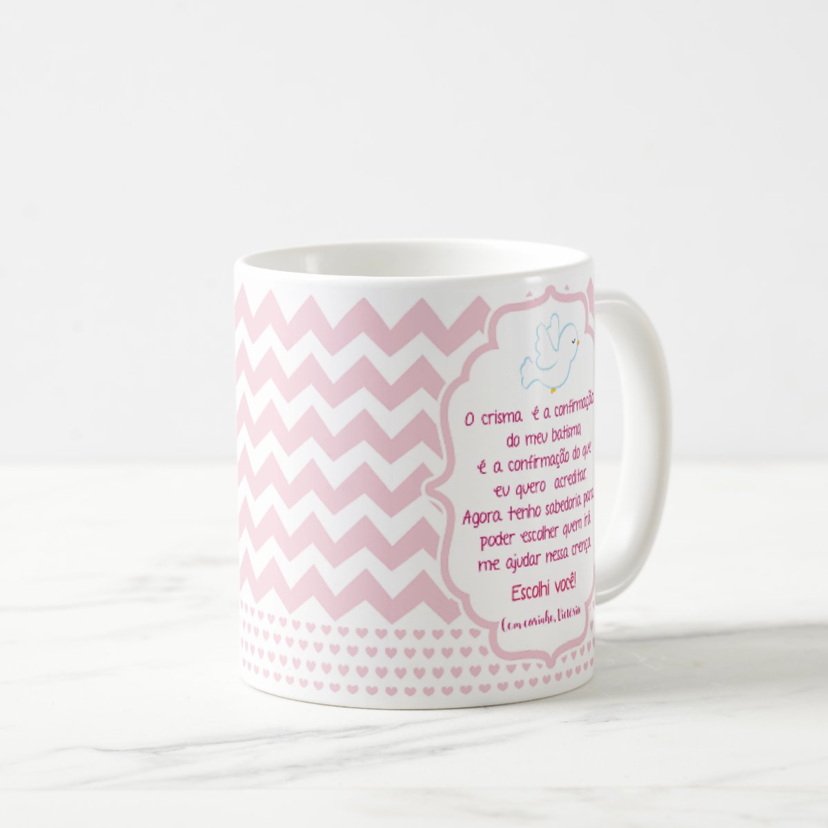 Caneca Personalizada Crisma Presente Especial Madrinha