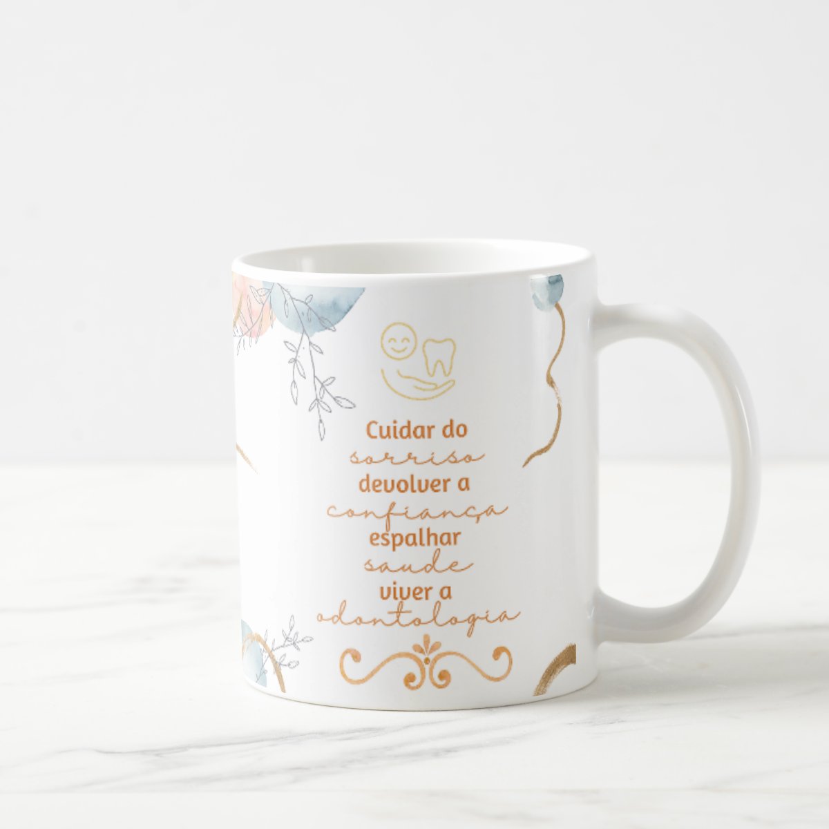 Caneca Profissão Presente Odontologia Dia da Dentista
