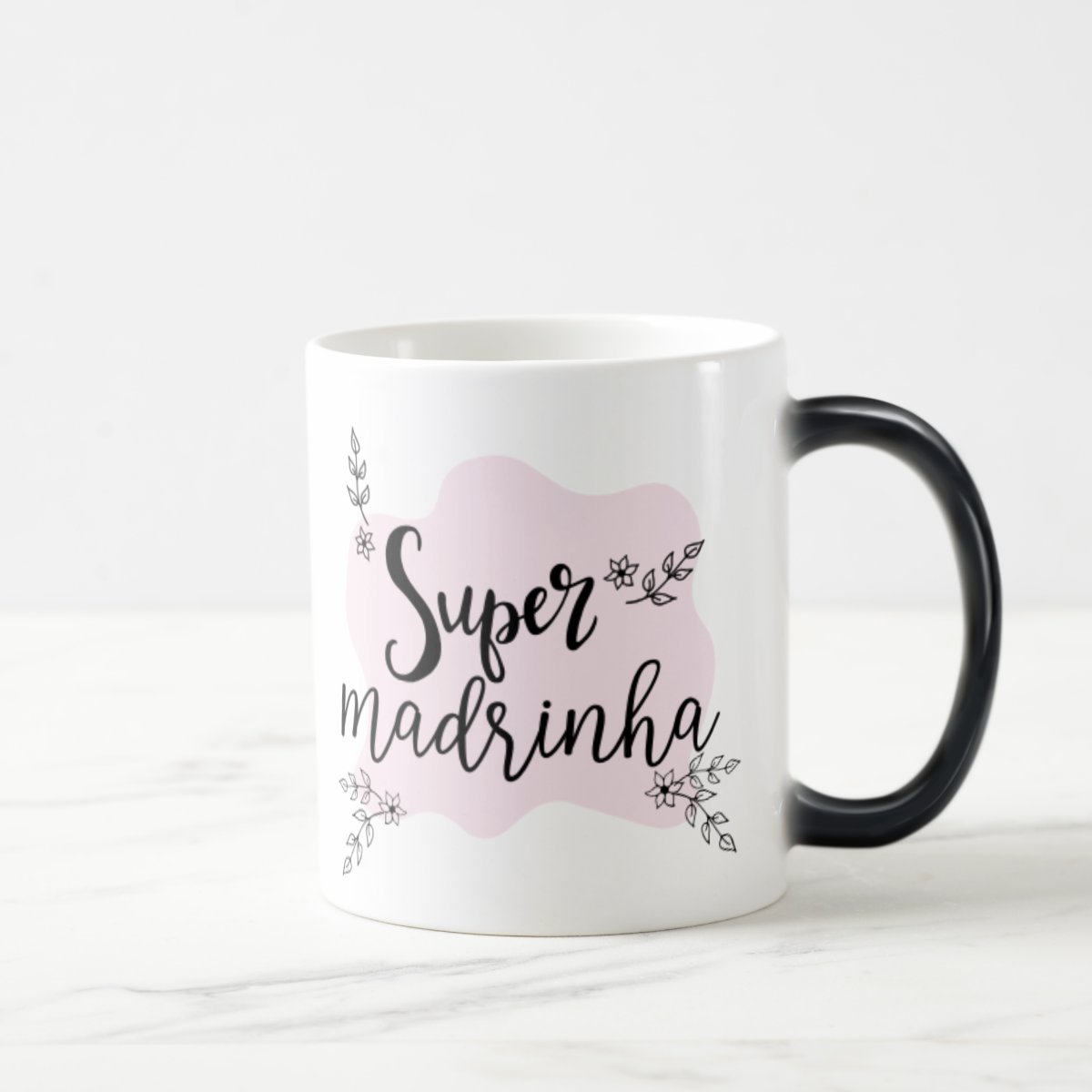 Caneca Mágica Presente Divertido para Super Madrinha Dinda