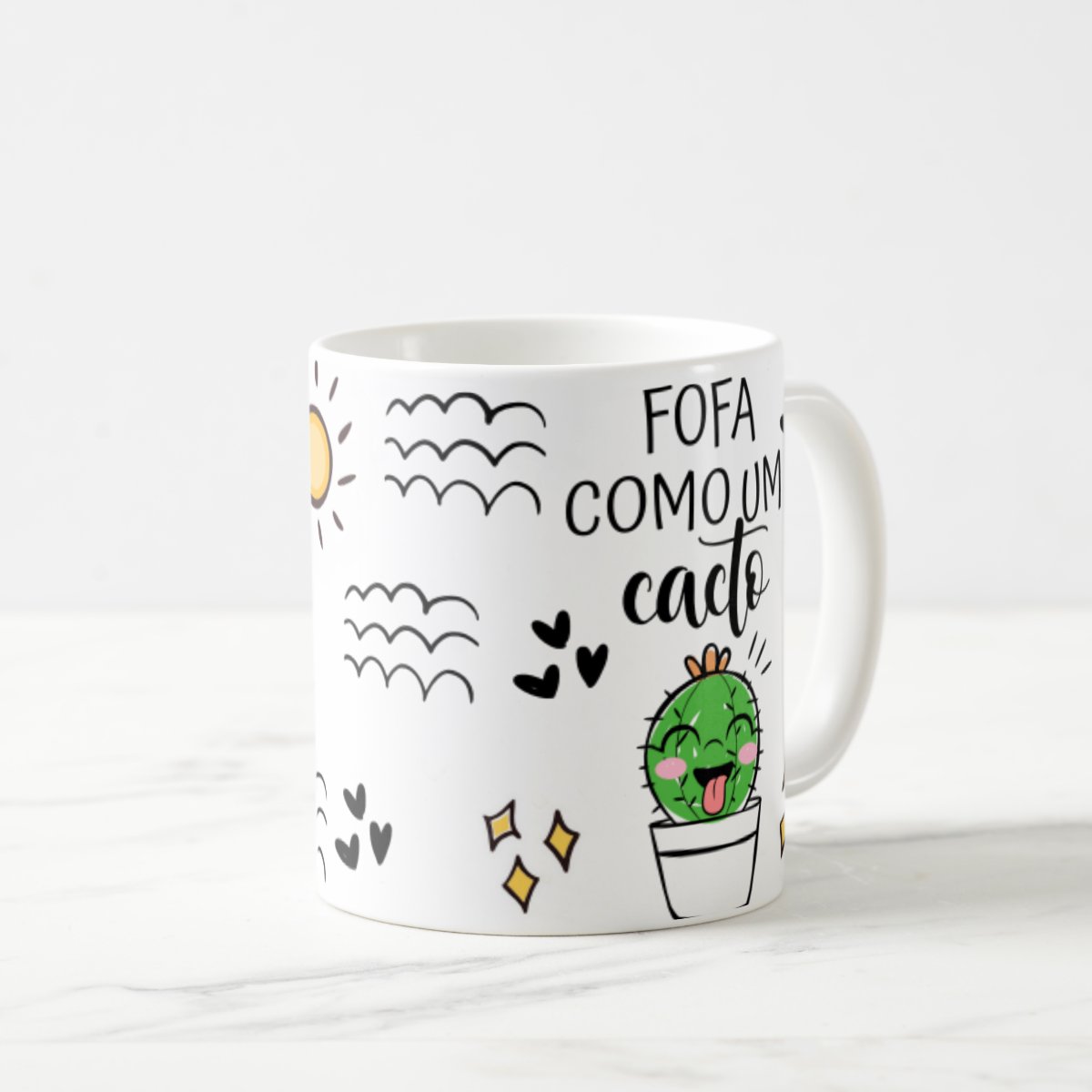 Caneca Divertida Presente Feminino Aniversário Amiga Bruta