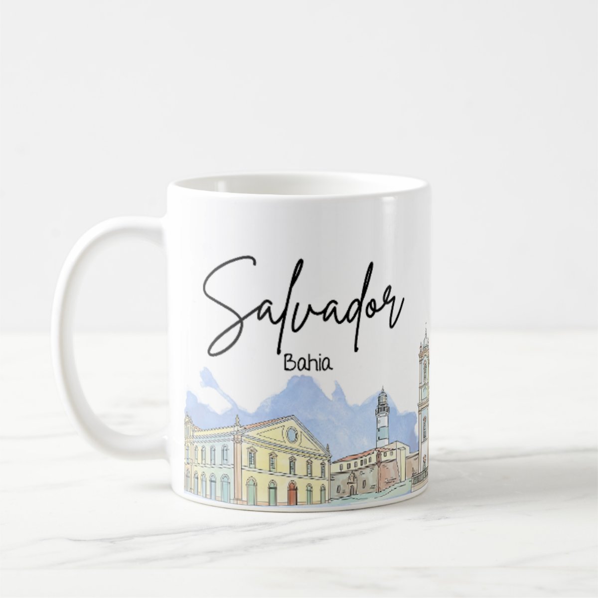Caneca Cidade Salvador Lembrança Bahia