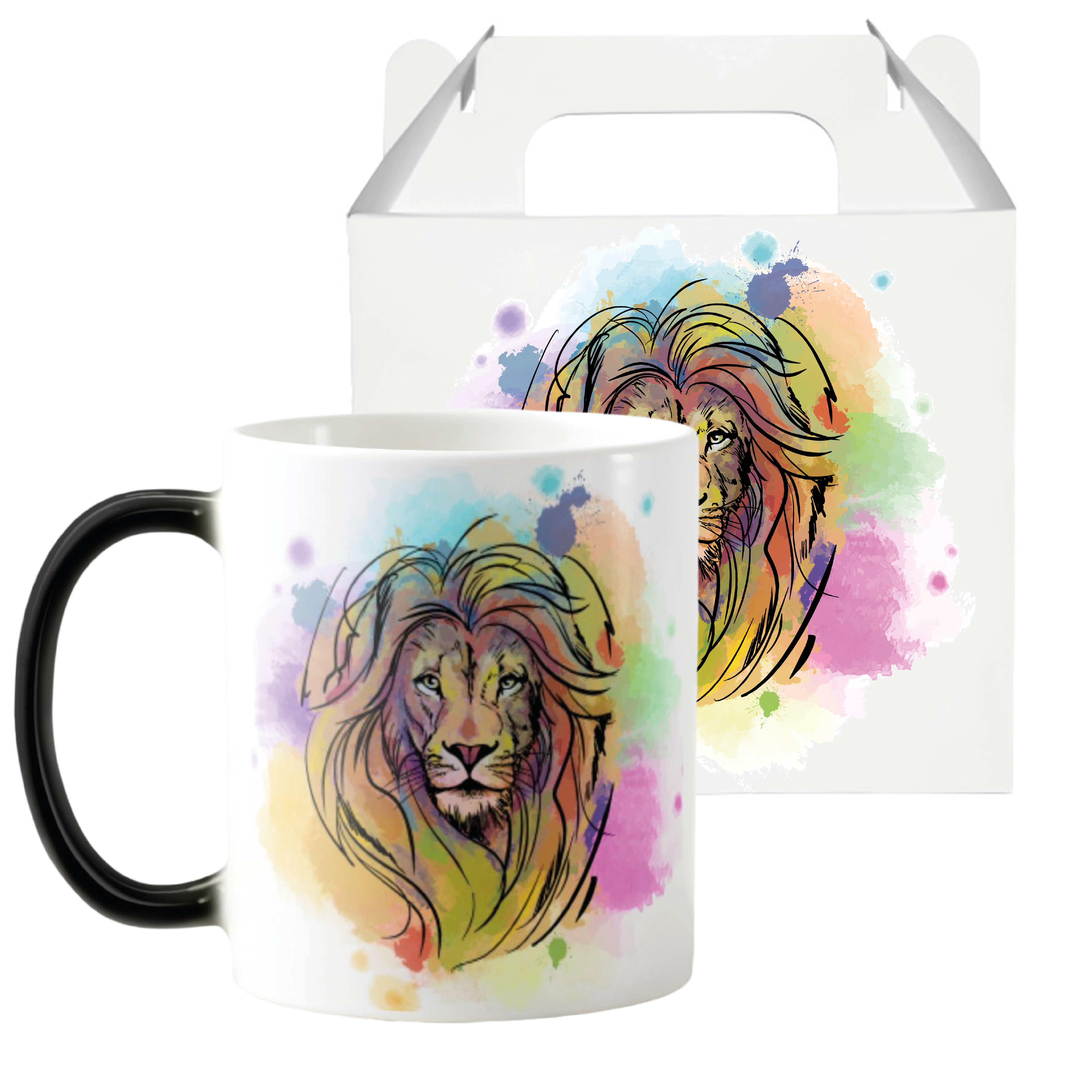 Caneca Mágica Jesus Leão De Judá Yeshua Salmo Presente