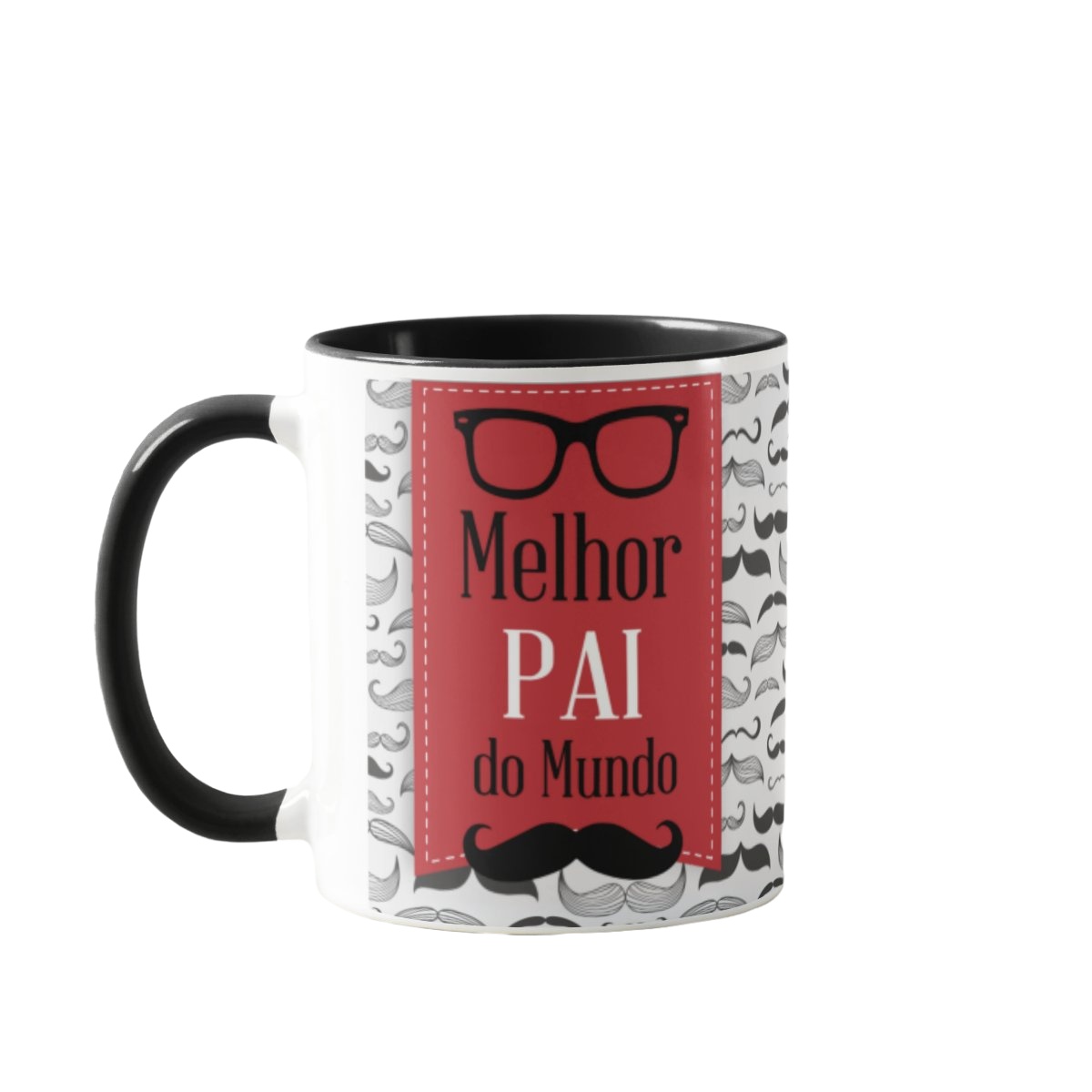 Caneca Presente Personalizado Com Frase Para Melhor Pai - Família (Pai)