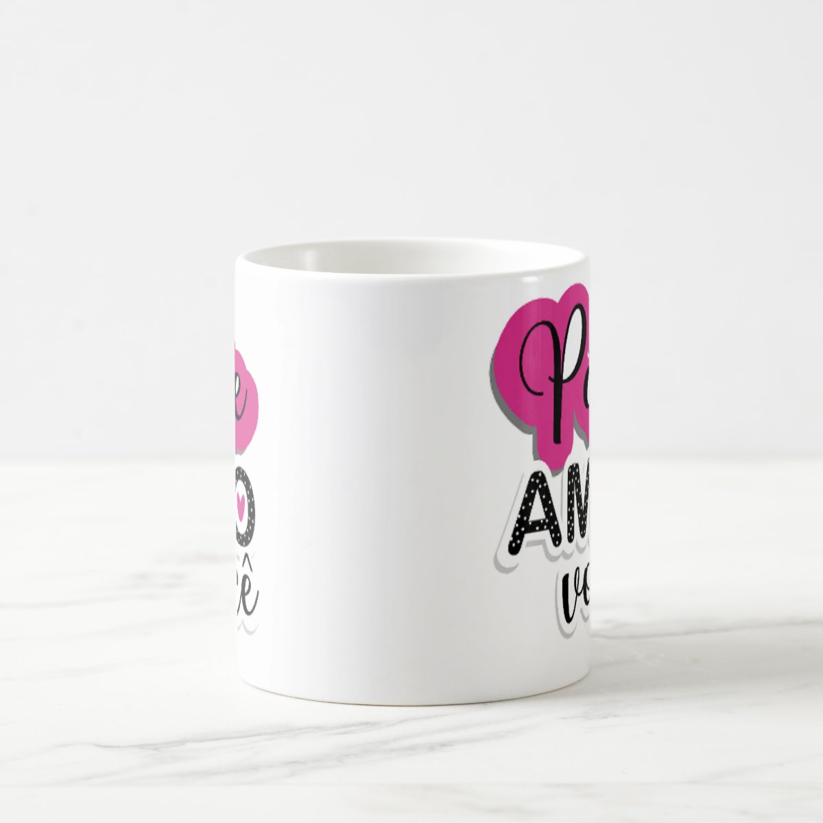 Caneca Personalizada Pãe - Dias dos Pais Pãe Amo Você