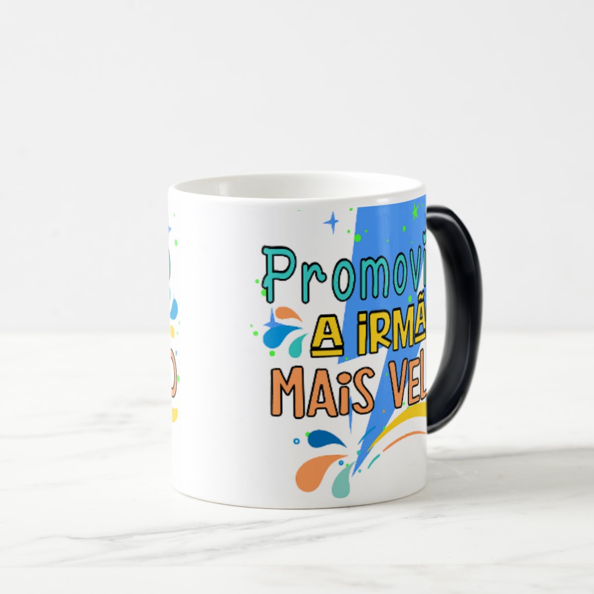 Caneca Mágica Presente Criativo para Irmão Mais Velho - Família (Irmã(o))